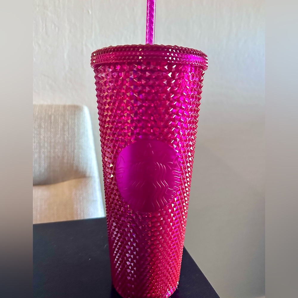 Starbucks Berry Mexico Release Pink Studded Tumbler